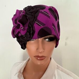 Daytime Wrap Turban  Antique style Hat